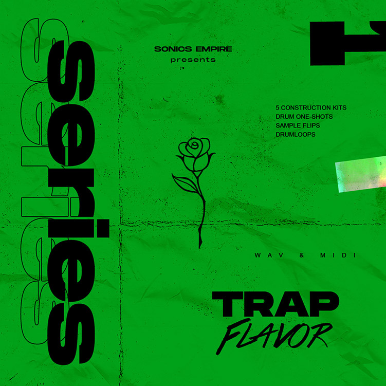 Sonics Empire - Trap Flavor Sample Packs Software GUI Artwork