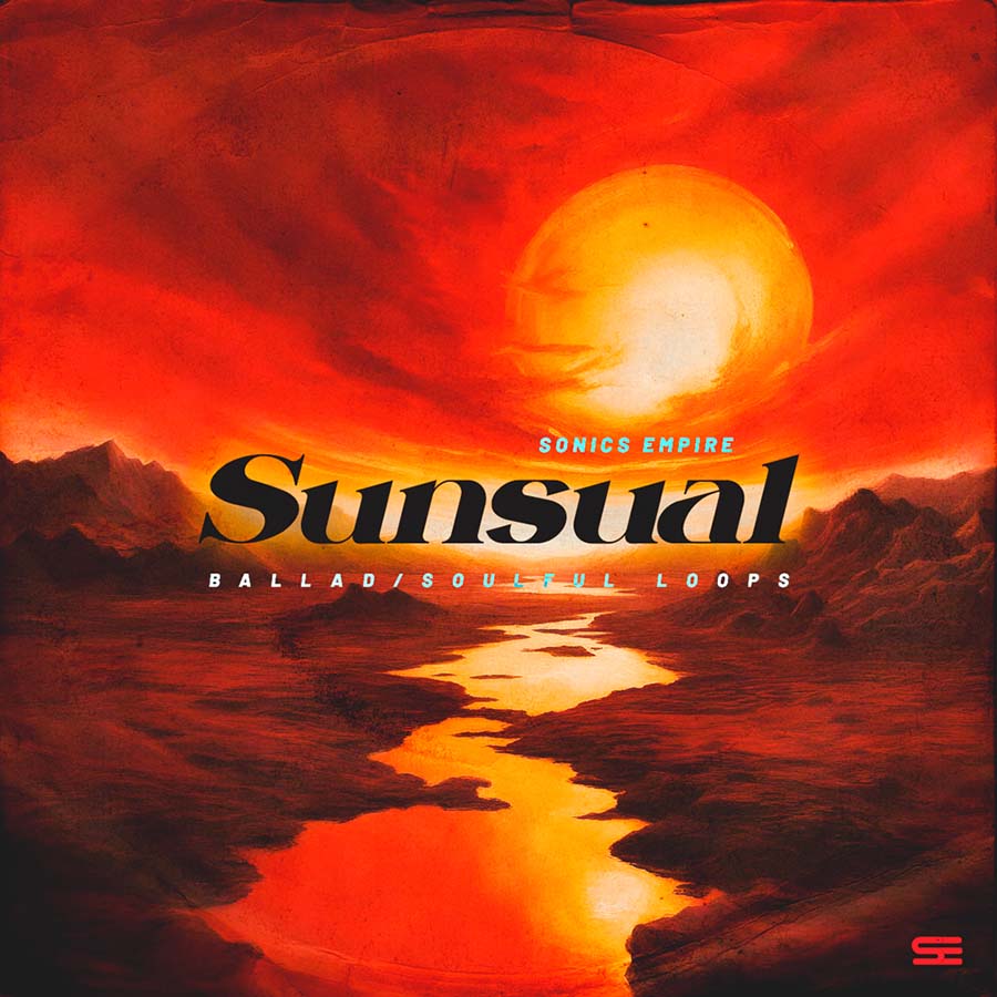 Sonics Empire - Sunsual Sample Packs Software GUI Artwork