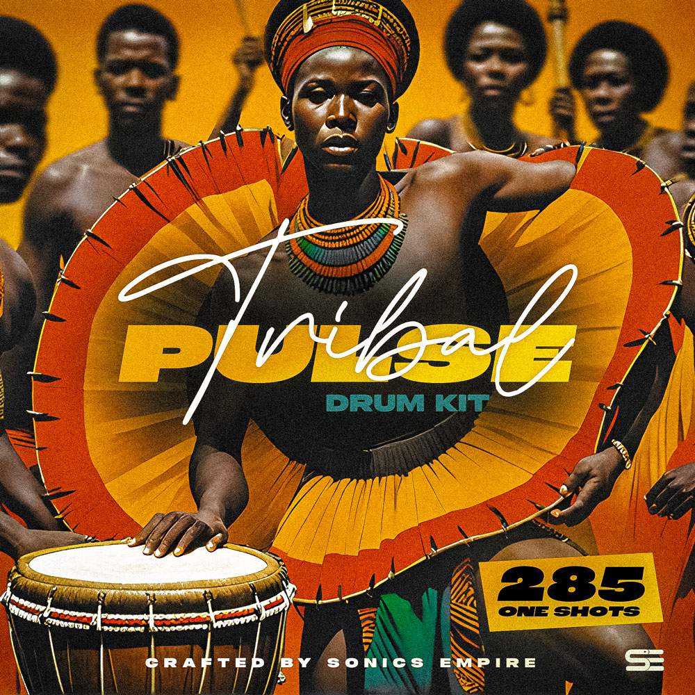 Sonics Empire - Tribal Pulse Sample Packs Software GUI Artwork