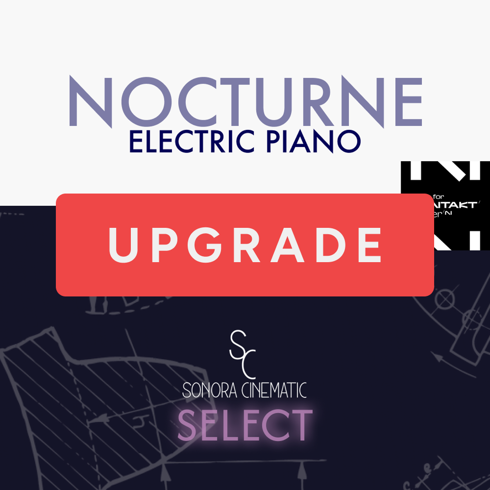 Sonora Cinematic - Nocturne Upgrade Kontakt Instruments Software GUI Artwork