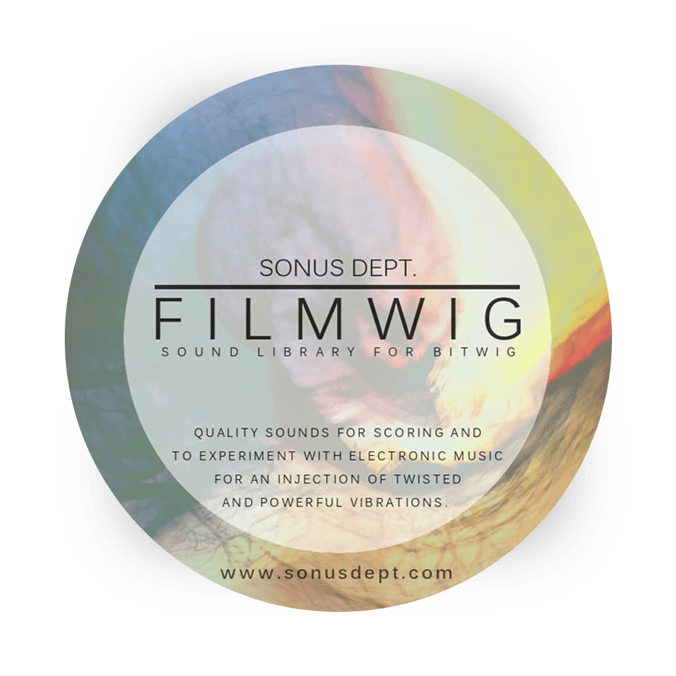 Sonus Dept - Filmwig Presets Software GUI Artwork