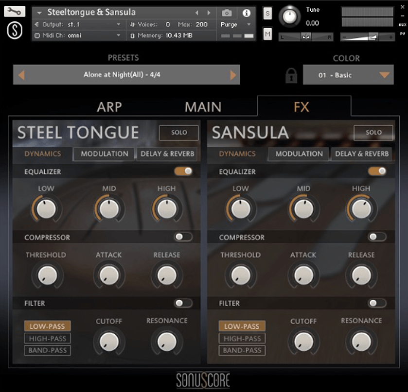 Sonuscore - Origins Vol 1: Steel Tongue & Sansula Screenshot 3