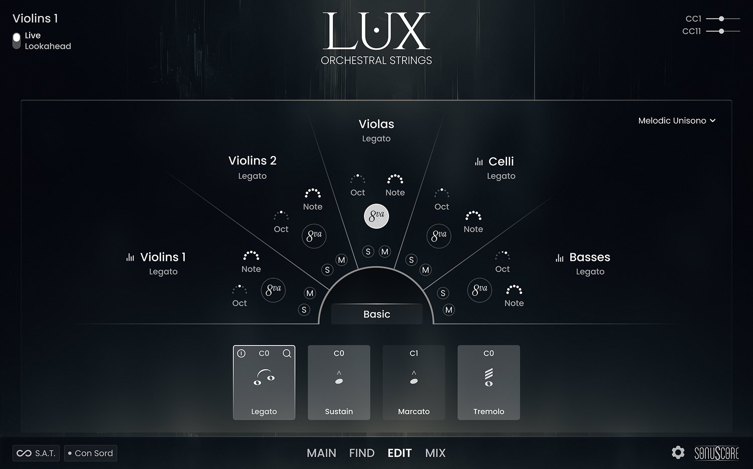 Sonuscore - LUX Orchestral Strings Screenshot 2