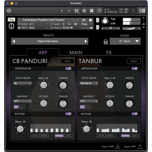 Sonuscore - Origins Vol.10: Contrabass Panduri & Tanbur Screenshot 3