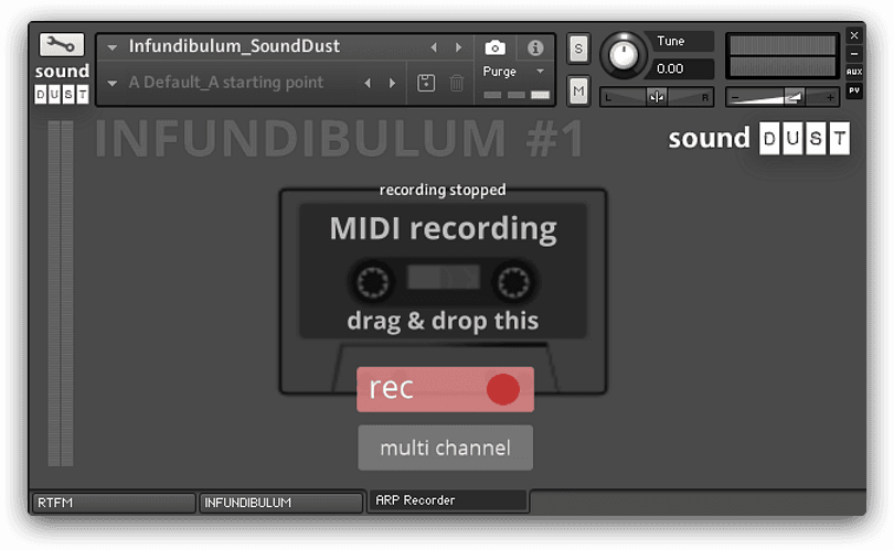 Sound Dust - Infundibulum 1.1 Screenshot 2