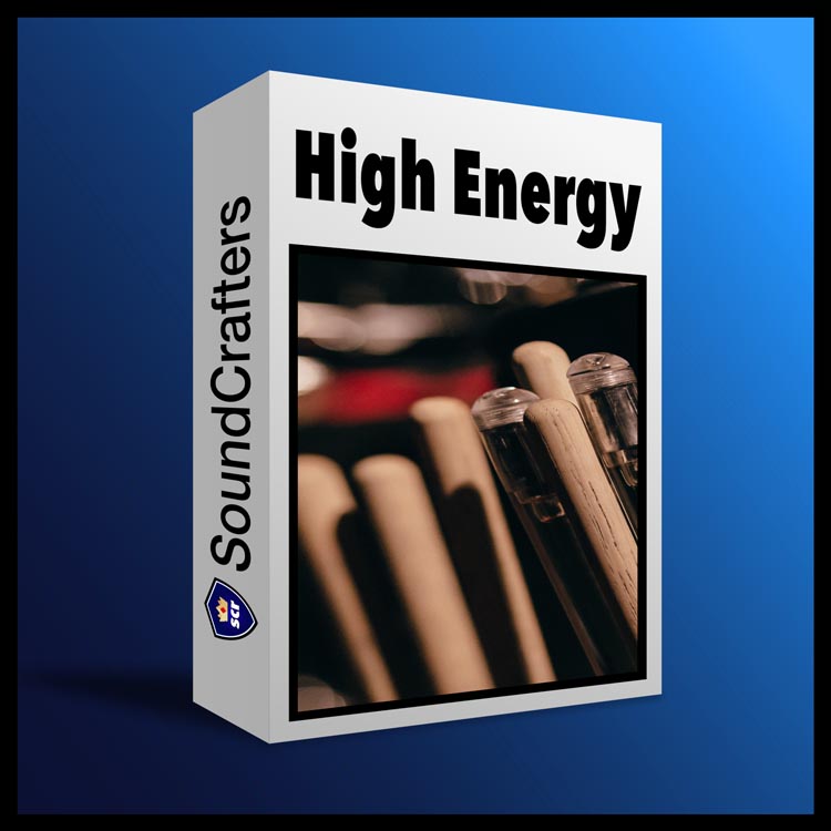 SoundCrafters - High Energy Presets Software GUI Artwork