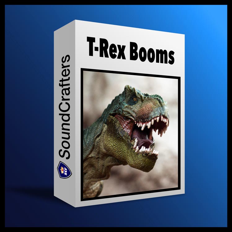 SoundCrafters - T-Rex Booms Presets Software GUI Artwork