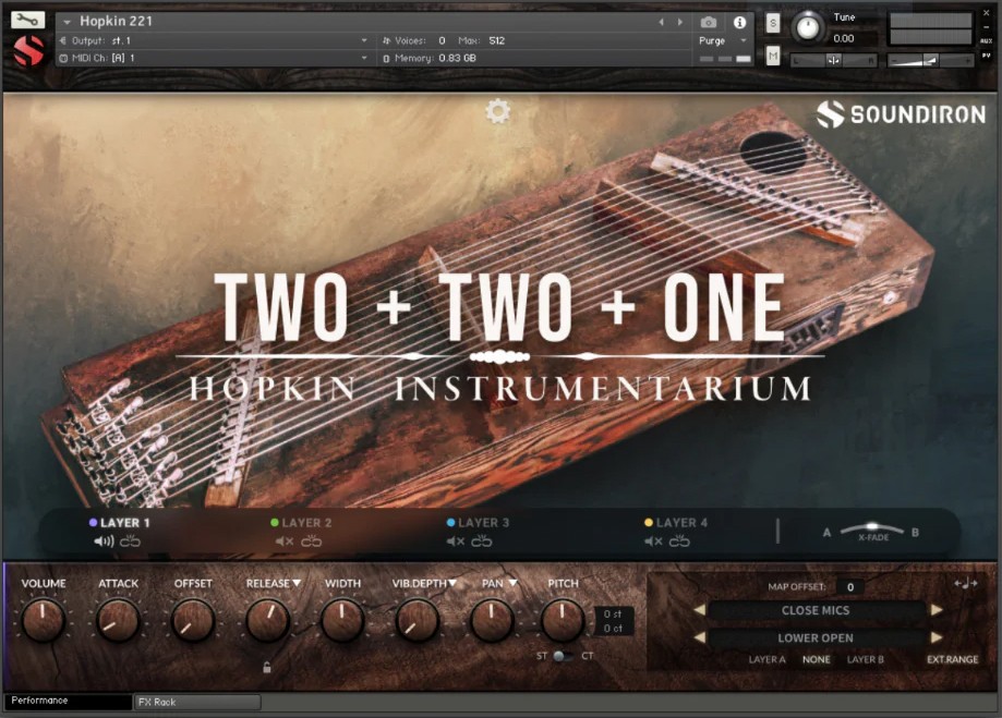 Soundiron - Hopkin Instrumentarium: 2+2+1 Screenshot 2