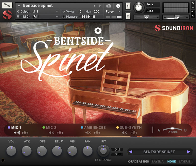 Soundiron - Bentside Spinet Screenshot 2