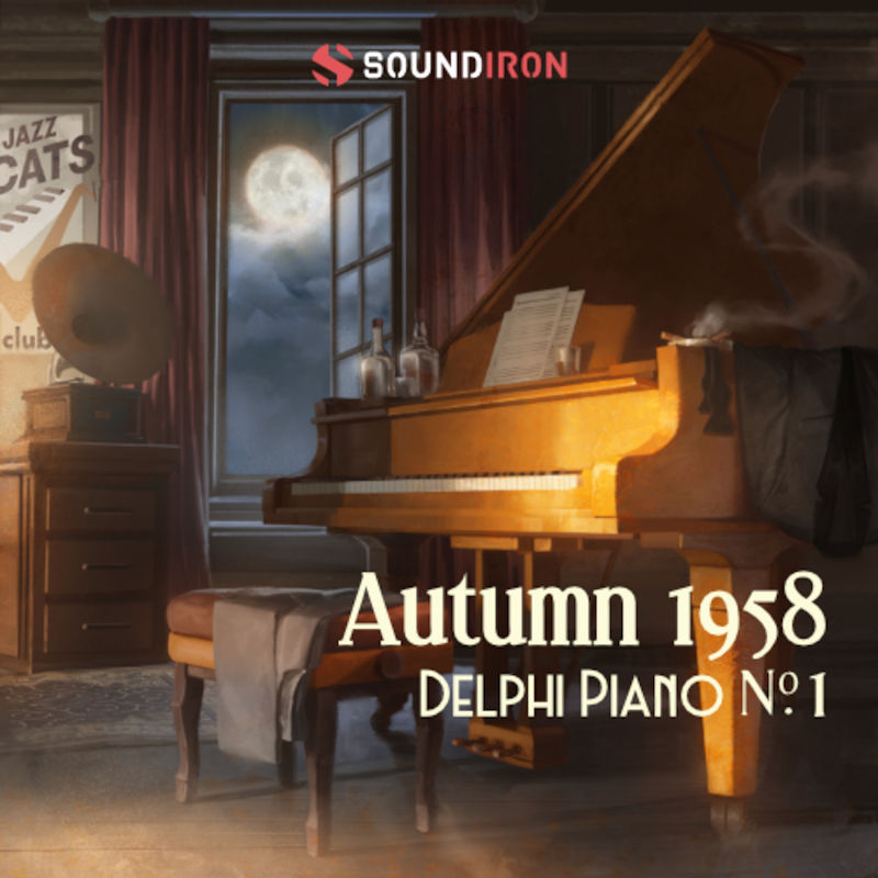 Soundiron - Delphi Piano 1: Autumn 1958 Kontakt Instruments Software GUI Artwork