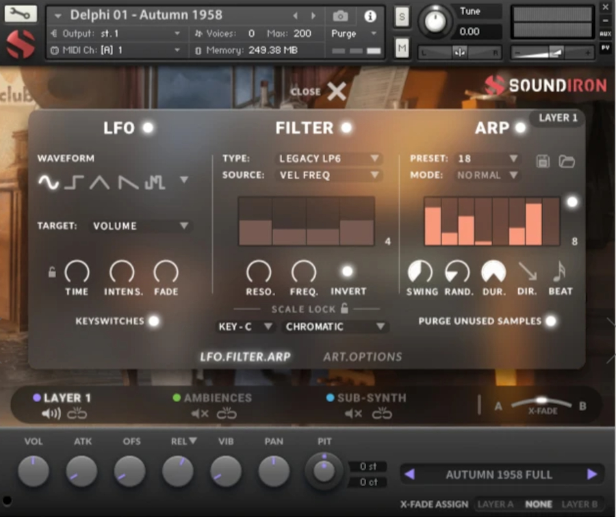 Soundiron - Delphi Piano 1: Autumn 1958 Screenshot 2