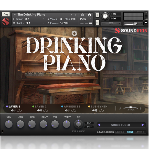 Soundiron - The Drinking Piano Screenshot 2