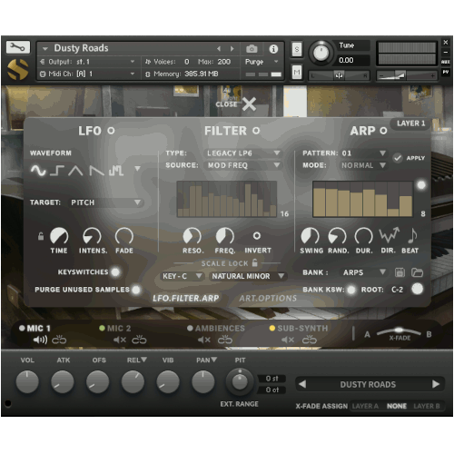 Soundiron - Dusty Roads Screenshot 2