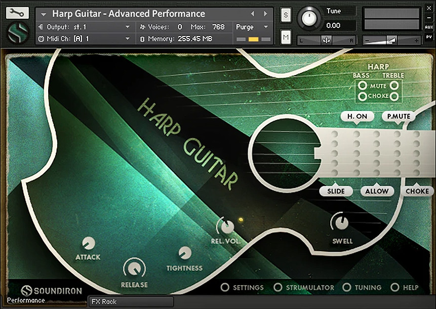 Soundiron - Brad Hoyt's Harp Guitar Screenshot 2