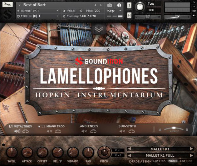 Soundiron - Hopkin Instrumentarium: Lamellophones Screenshot 2