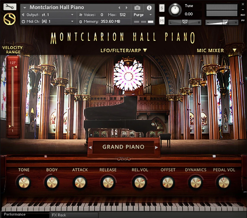Soundiron - Montclarion Hall Grand Piano Screenshot 3