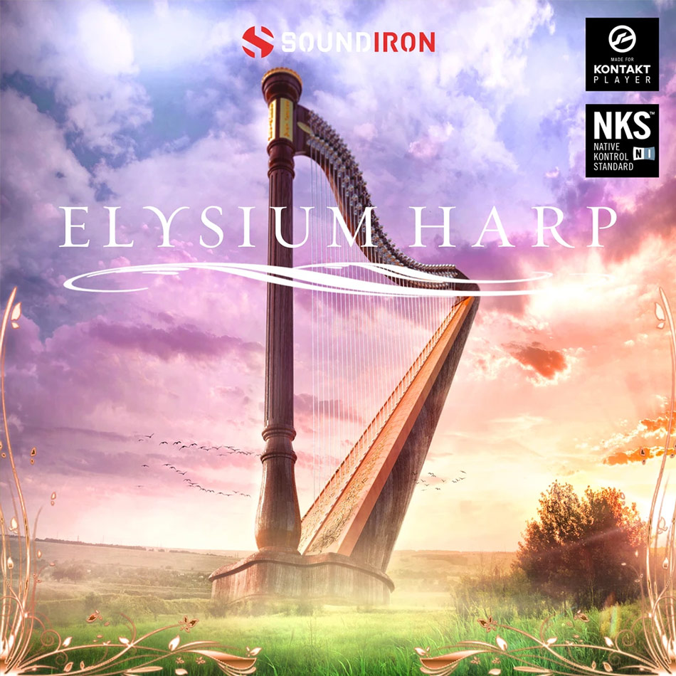 Soundiron - Elysium Harp Kontakt Instruments Software GUI Artwork