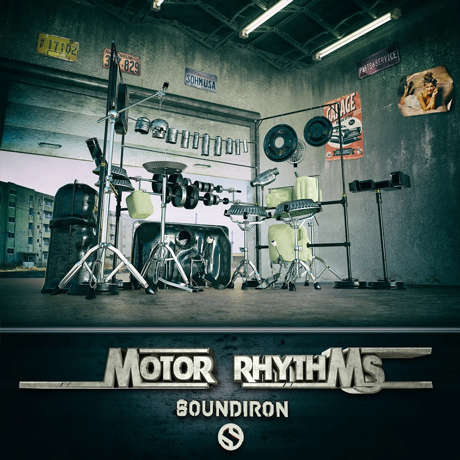 Soundiron - Motor Rhythms Kontakt Instruments Software GUI Artwork