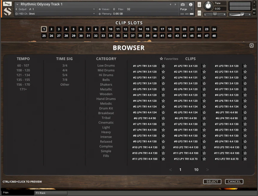 Soundiron - David Oliver's Rhythmic Odyssey Screenshot 4