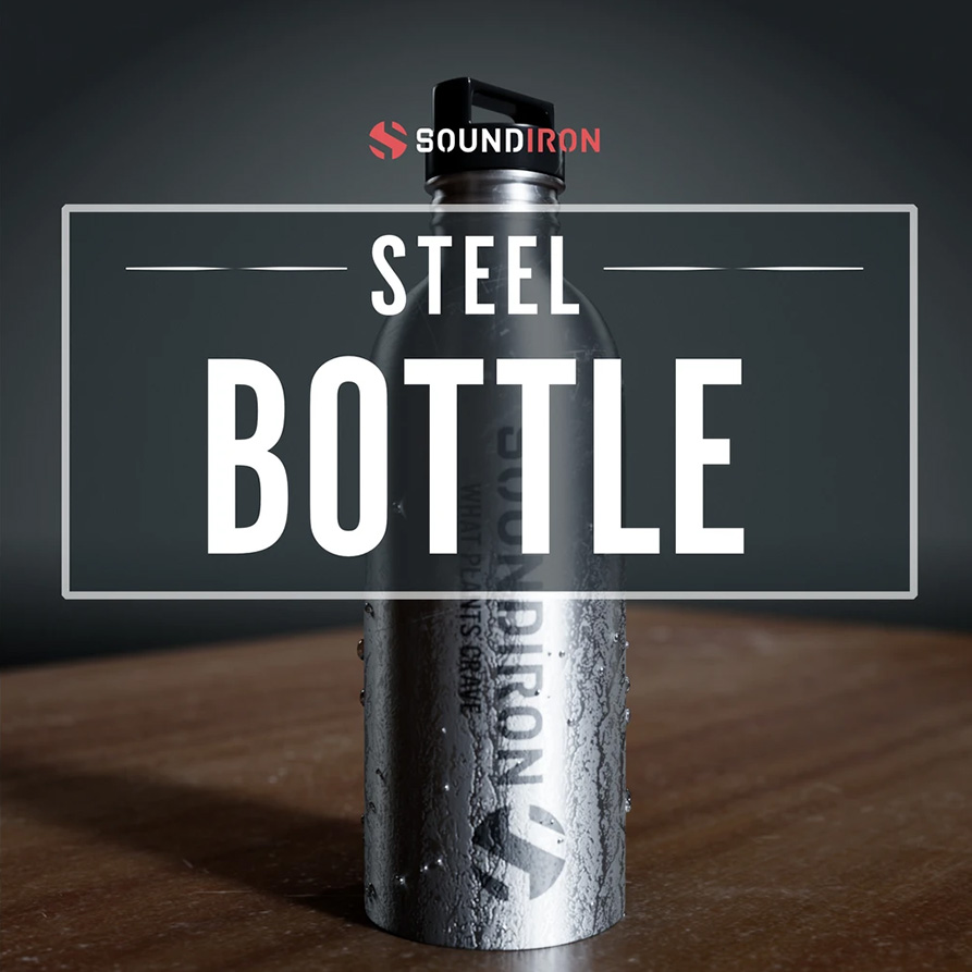 Soundiron - Steel Water Bottle Kontakt Instruments Software GUI Artwork
