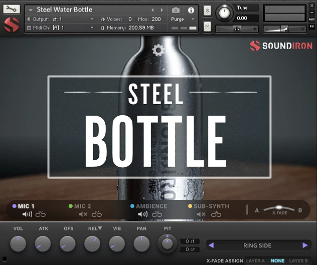 Soundiron - Steel Water Bottle Screenshot 2