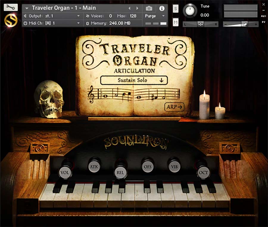Soundiron - Traveler Organ Screenshot 2