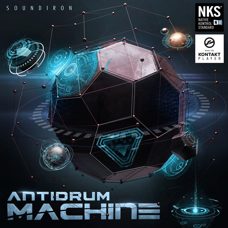 Soundiron - Antidrum Machine Kontakt Instruments Software GUI Artwork
