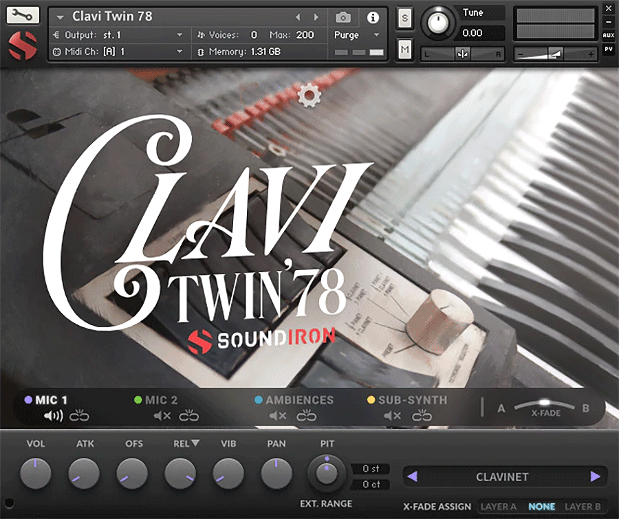 Soundiron - Clavi Twin '78 Screenshot 2