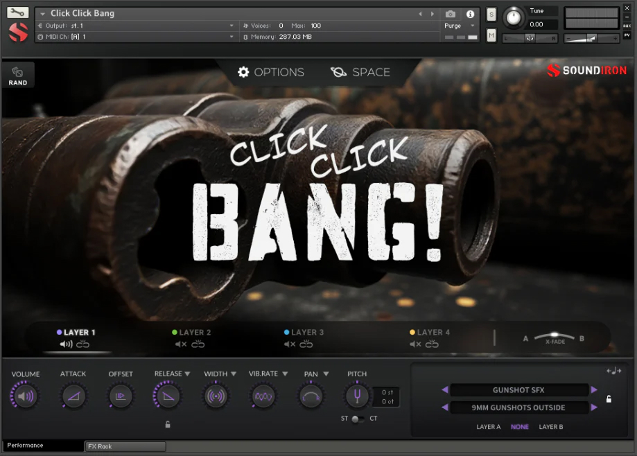 Soundiron - Click Click Bang Screenshot 2