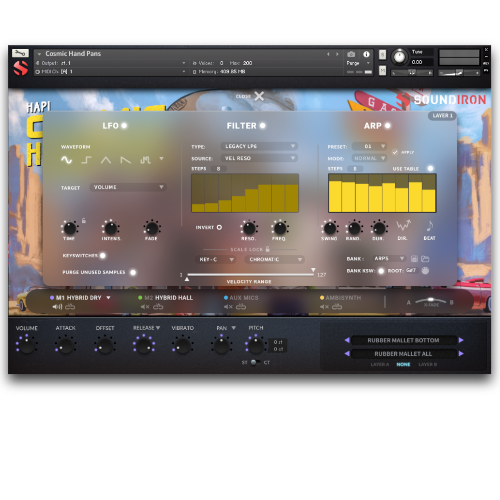 Soundiron - Cosmic Hand Pans Screenshot 3