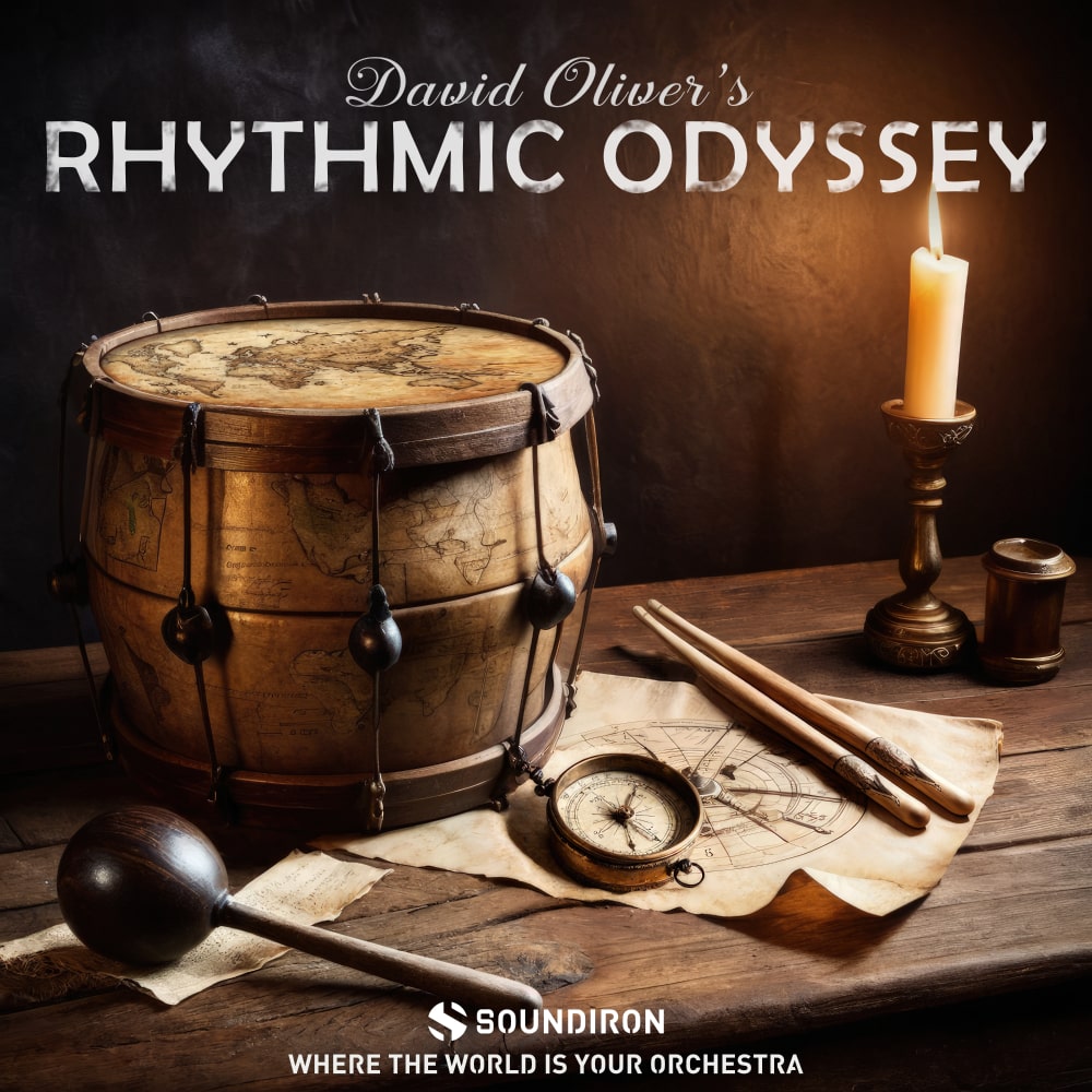 Soundiron - David Oliver's Rhythmic Odyssey Kontakt Instruments Software GUI Artwork