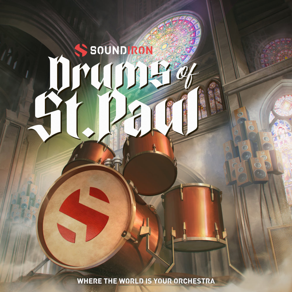 Soundiron - Drums of St. Paul Kontakt Instruments Software GUI Artwork