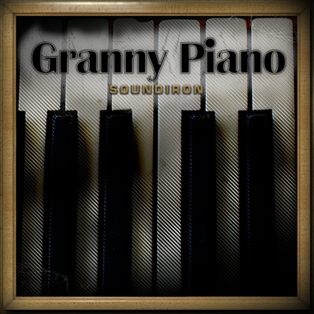 Soundiron - Old Busted Granny Piano Kontakt Instruments Software GUI Artwork