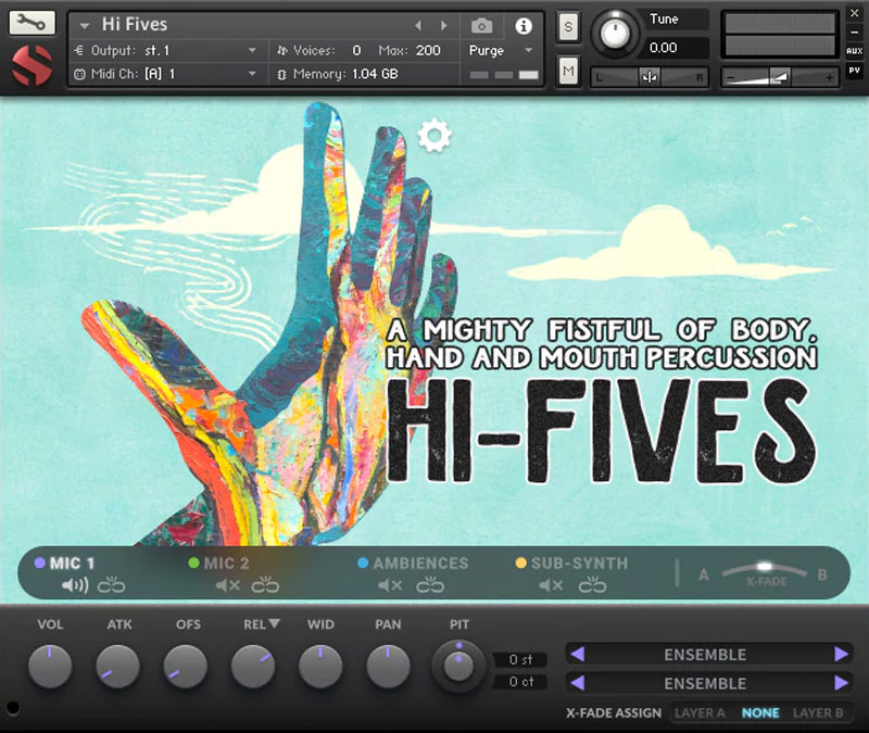 Soundiron - Hi Fives Screenshot 2