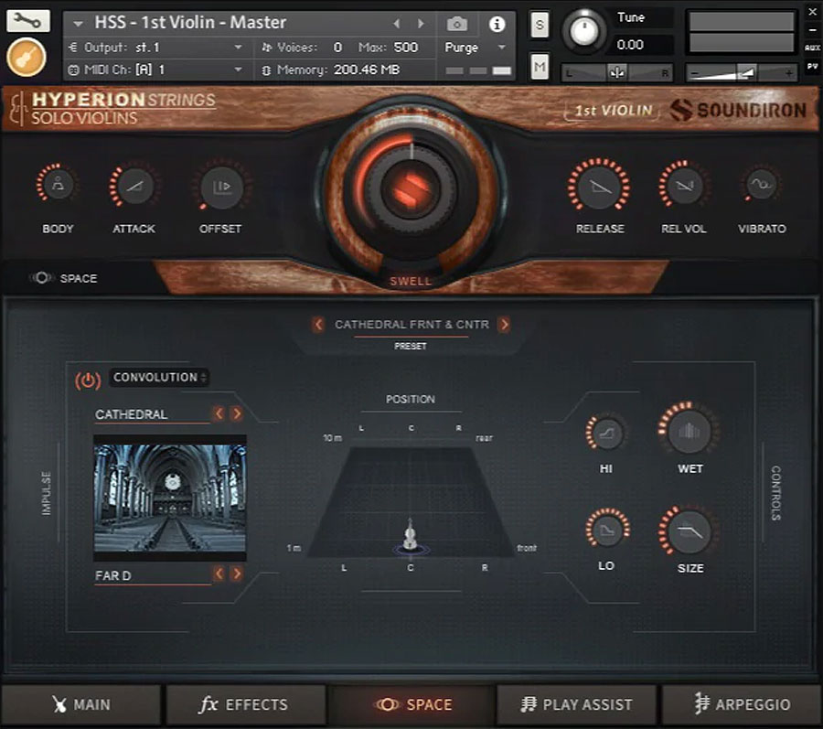 Soundiron - Hyperion Strings Solo Violins Screenshot 3