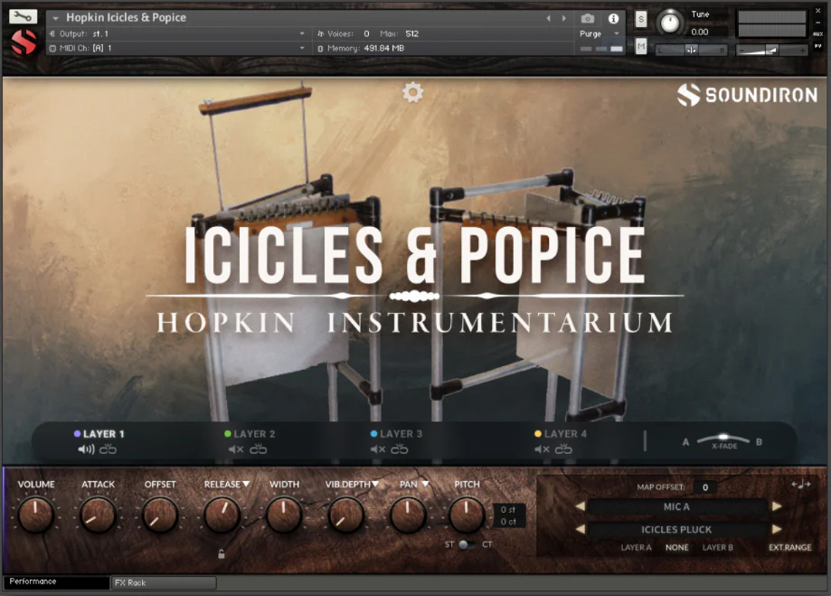 Soundiron - Hopkin Instrumentarium: Icicles & Pop Ice Screenshot 2