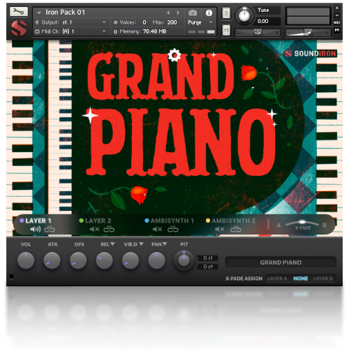 Soundiron - Iron Pack 1 - Grand Piano Screenshot 2