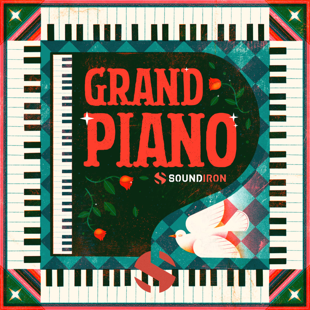 Soundiron - Iron Pack 1 - Grand Piano Kontakt Instruments Software GUI Artwork