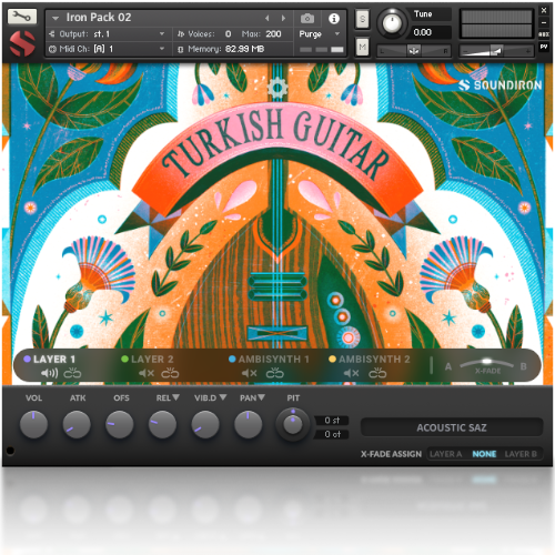 Soundiron - Iron Pack 2 - Turkish Guitar Screenshot 2
