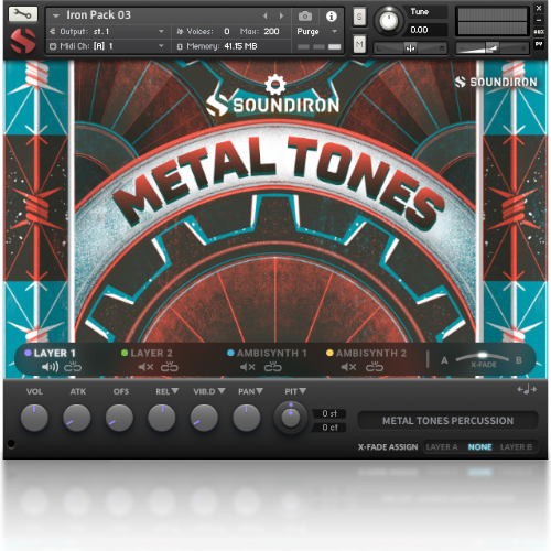 Soundiron - Iron Pack 3 - Metal Tones Screenshot 2