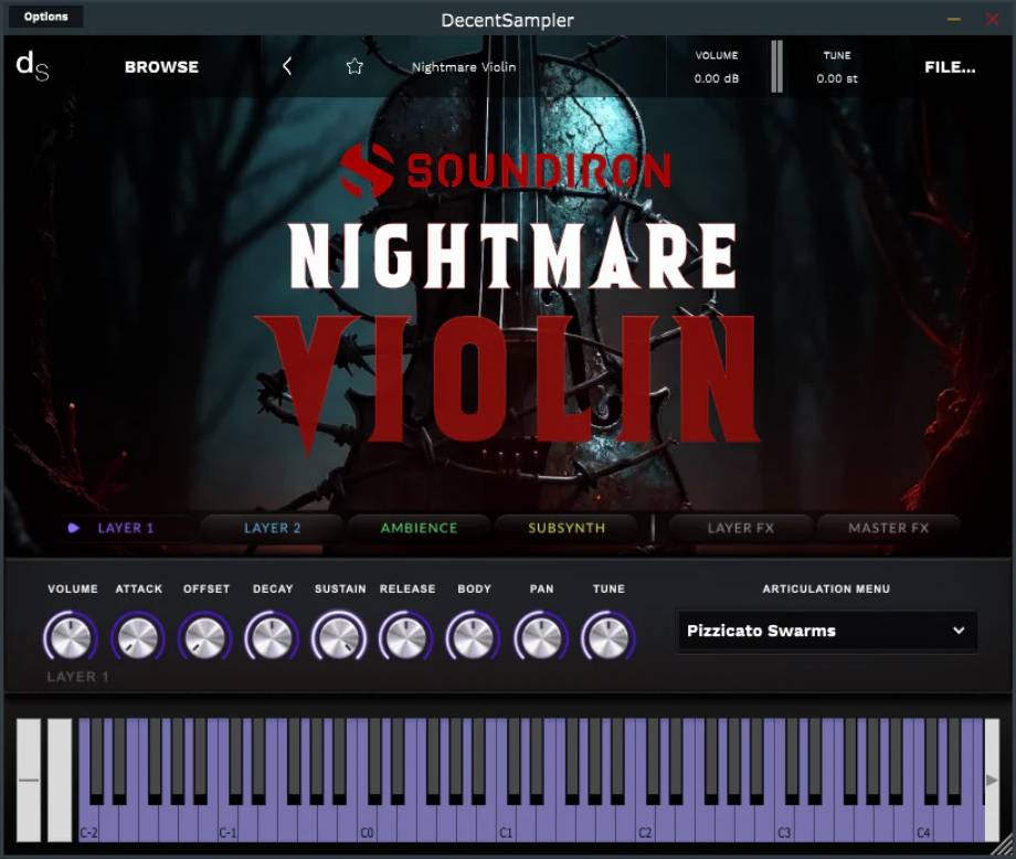 Soundiron - Nightmare Violin Screenshot 3