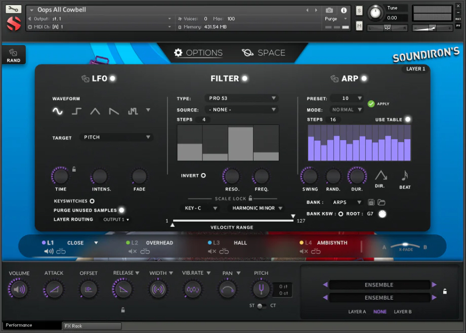 Soundiron - Oops! All Cowbell Screenshot 3