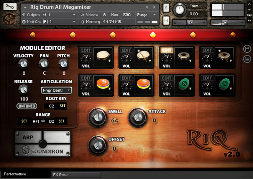 Soundiron - Riq Drum Screenshot 2