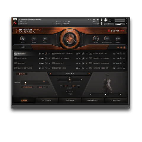 Soundiron - Hyperion Strings Solo Cello Screenshot 2