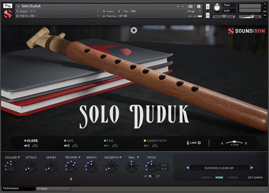 Soundiron - Solo Duduk Screenshot 2