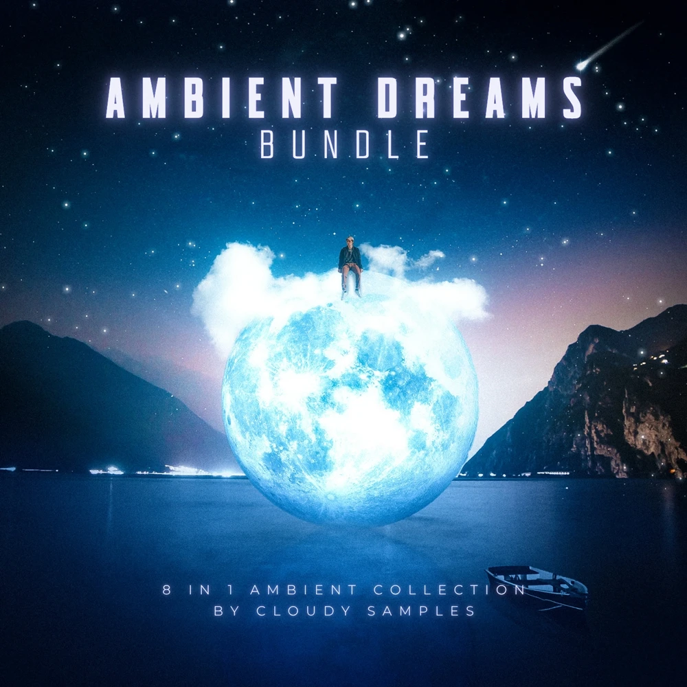 Cloudy Samples - Ambient Dreams Sample Packs Software GUI Artwork