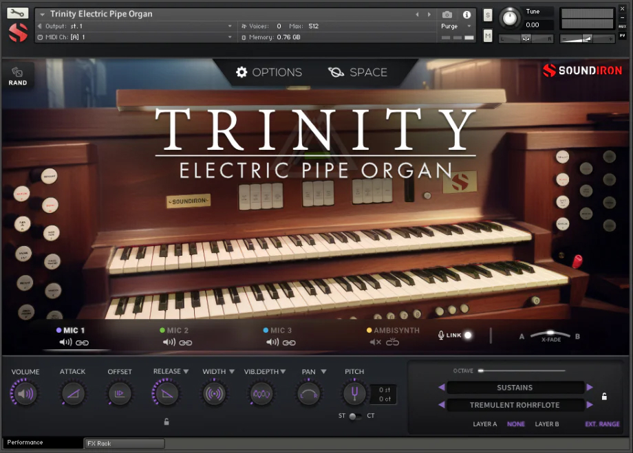 Soundiron - Trinity Electric Pipe Organ Screenshot 2