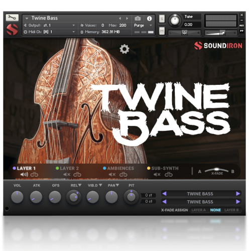 Soundiron - Twine Bass Screenshot 2