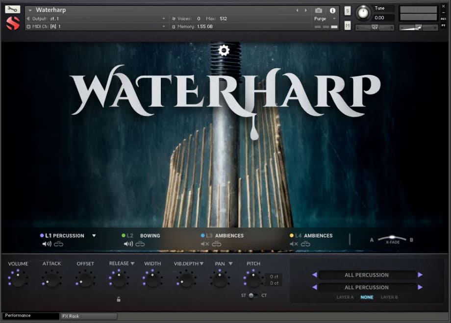 Soundiron - Waterharp Screenshot 2