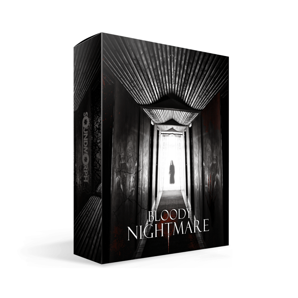 Soundmorph - Bloody Nightmare Sample Packs Software GUI Artwork